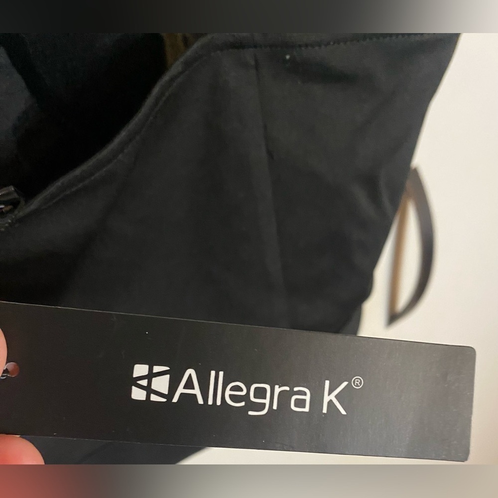 Allegra K Sequin Crop Top for Women's Spaghetti Strap Sexy Sweetheart Neck, M - Picture 6 of 7